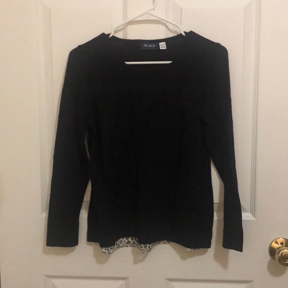 Girls Animal Print Top
